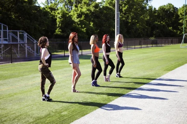PHOTOGRAPHED BY JACKI HUNTINGTON.The Washington D.C. area attracts cheer hopefuls because the region boasts so many teams.