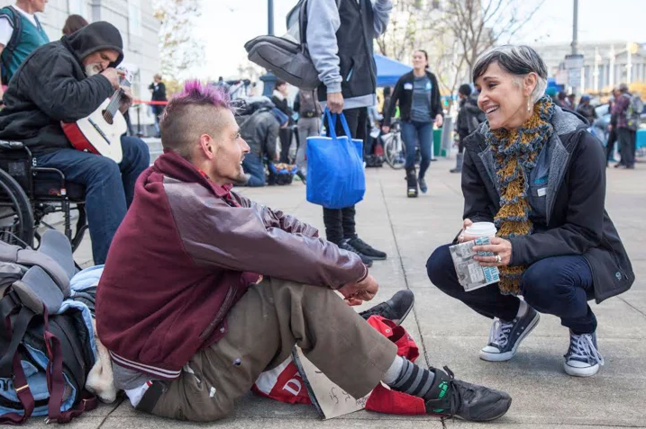 PHOTO COURTESY: LAVA MAE Lava Mae's Doniece Sandoval hopes to show local governments the value of showers for those experiencing homelessness.