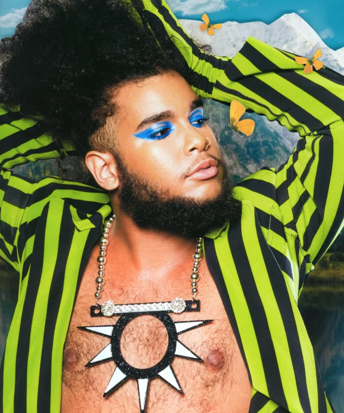 PHOTOGRAPHED BY SAVANA OGBURN.Pinterest reports that searches for “neon eyeshadow” jumped a whopping 842% over the past year.