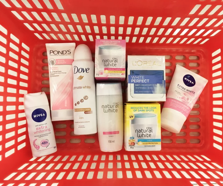 CREDIT: REFINERY29.Numerous global brands sell whitening skin-care products throughout Asia.